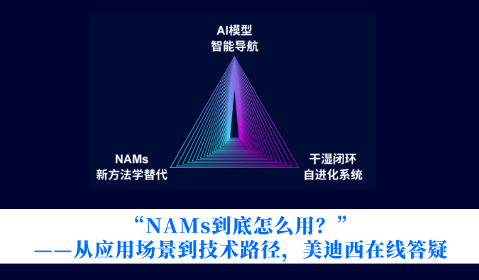 “NAMs到底怎么用？”——从应用场景到技术路径，不朽情缘mg官网在线答疑
